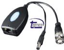 וידאו בלון עם מתח  Video balun DC