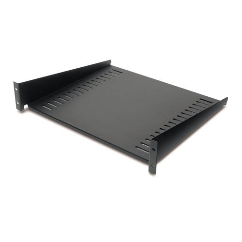 מדף לארון תקשורת Fixed Shelf 50lbs/22.7kg Black AR8105BLK