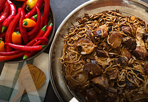 חמין מקרוני