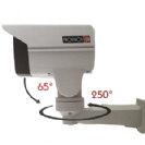 מצלמת אבטחה זום x4 ממונעת PROVISION AHD 2MP דגם I5PT-390AHDX4