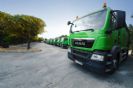 MAN ירדן סיפקה 101 משאיות של משאיות לעיריית עמאן.