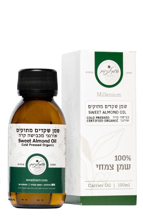 שמן שקדים אורגני בכבישה קרה ליטר
