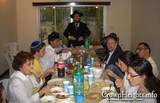 התוועדות עם הרב צבי רבקין בבית חב"ד בנגלור, הודו.