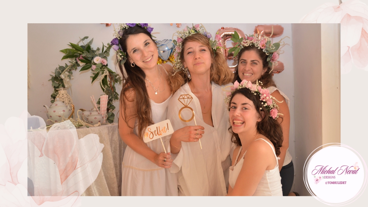 סדנה למסיבת רווקות - פרחים