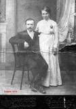 Rodion and Katya just married - Tuapse 1914