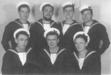 Yakov (center) and his friend, the Jewish marine commandoes in the British Navy-1941