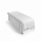 1 סדין בד ישר לכיסוי מטופלים בלי גומי פוליאסטר