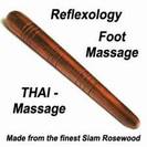 מקל Thai foot massage stick לשימוש בעיסוי כפות רגליים