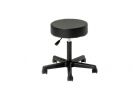 כיסא עגול פנאומטי איכותי ללא משענת (קוטר 34 ס"מ) צבע שחור