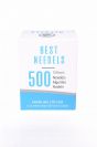 500 מחטי דיקור סיליקון BEST NEEDLES 0.22X15 - בסט נידלס
