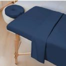 סט סדין עם גומי+סדין כיסוי+ כיסוי בייגלה מבד פוליאסטר