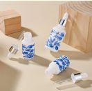 10 בקבוקים מקרמיקה לשמן ארומטי עם פיפטה 15 מ"ל