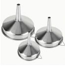 משפך נירוסטה בקוטר 12.5 ס"מ