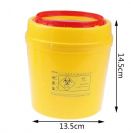 דלי למחטים - מיכל חד פעמי למחטים 2 ליטר