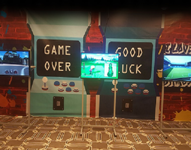 תפאורה למתחמי מולטימדיה