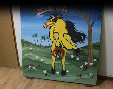 זריקת פרסה לסוס