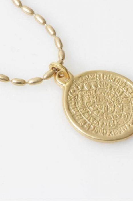 שרשרת מטבע זהב