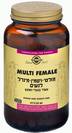 מולטי ויטמין-מינרל לנשים Multi Female - סולגאר