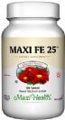 מאקסי MAXI FE-25 ברזל עדין (100 טבליות) - Maxi Health