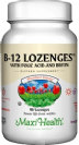 ויטמין B-12 ללעיסה (90 טבליות) - Maxi Health - חסר במלאי