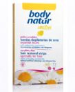 רצועות שעווה לפנים - Body Natur