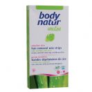 רצועות שעווה לגוף אלוורה - Body Natur