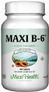 ויטמין B6 לבליעה (100 טבליות) - Maxi Health