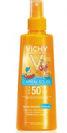 קפיטל סוליי ספריי תחליבי לילדים (200 מ"ל) VICHY SPF50