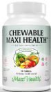 מולטי ויטמין למציצה לילדים (180 כמוסות) - Maxi Health