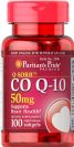 Q10 חמישים מ"ג ™Q-SORB (מאה כמוסות רכות) - Puritan's Pride