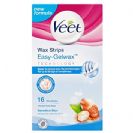 רצועות שעווה לקו הביקיני ובית השחי (16 יח') - Veet