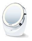 מראה שולחנית מגדילה עם תאורת LED אחורית - Beurer - BS49