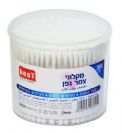 מקלוני צמר גפן פלסטיק בקופסא (300 יח') - Best