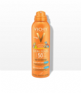 ספריי דוחה חול להגנה על העור מפני נזקי השמש SPF50+ לשימוש על עור הפנים והגוף מיוחד לילדים (200 מ"ל) - וישי