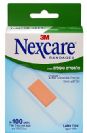 נקסקר פלסטרים שקופים נושמים (100 יחידות) - Nexcare