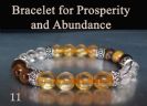 Healing Bracelet for A Stretch Bracelet for  Pulling money Prosperity and Abundance