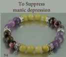 Manic Depression Mood stabilizer Healing Bracelet