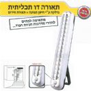 תאורת חרום דו תכליתית + חיישן תנועה מבית OMEGA