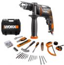 מקדחה רוטטת + 112 אביזרים דגם WX317.3 מבית WORX