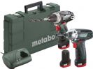 סט מברגה + אימפקט קומקט 10.8V מבית METABO