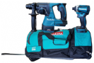 סט אימפקט ופטישון + 2 סוללות 5AH דגם DLX3040M מבית Makita