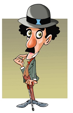 קריקטורה צ'רלי צ'אפלין