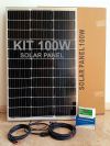 קיט סולארי קטן 100w וואט מונו