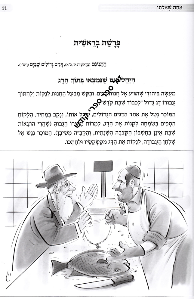 הרב זילברשטיין אחת שאלתי