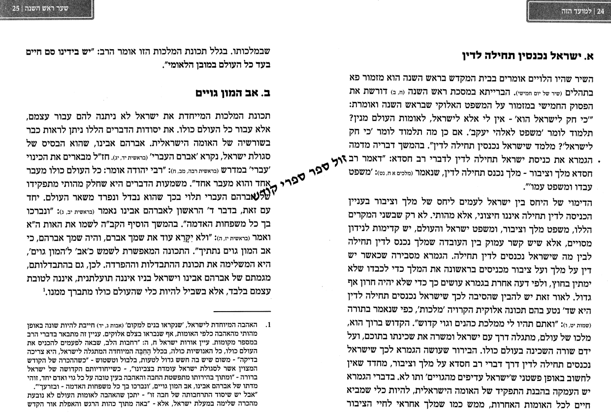 ספר למועד הזה אלישע וישליצקי