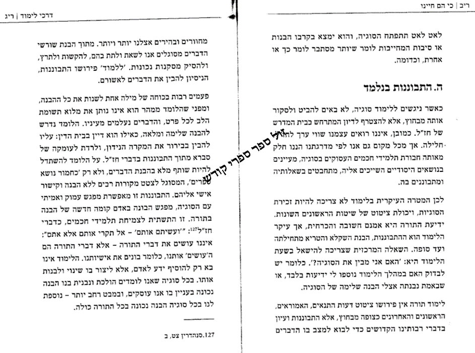 ספרי הרב שטרנברג, "בית נאמן בישראל"