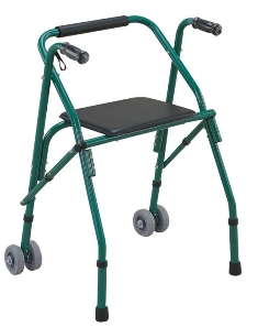 הליכון עם מושב וגלגלים