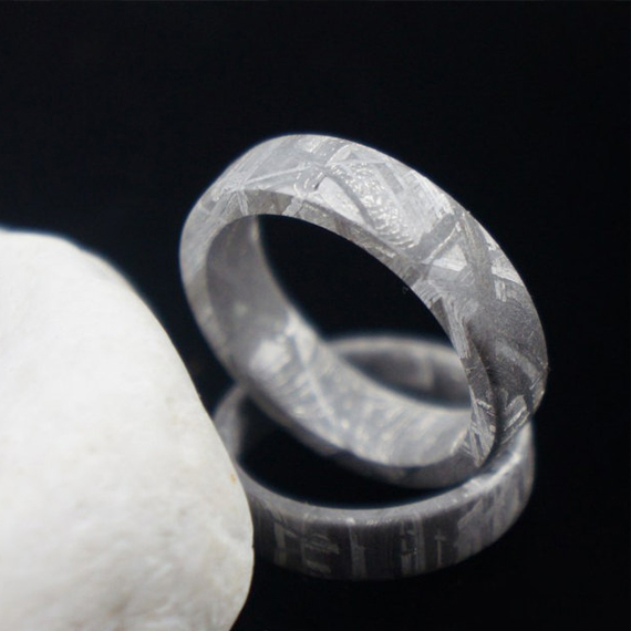 Tough By Braverman Jewelry Flat Meteorite Ring Tough By Braverman Jewelry Flat Meteorite Ring Natural Band Gibeon