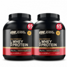 זוג אבקות חלבון Optimum Whey Gold