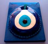 עוגה בנושא "מזל" - נגד עין הרע...נתרמה למעון לילדים בחיפה